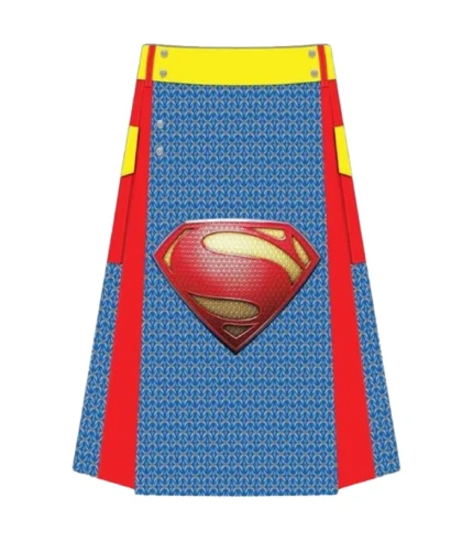 Handmade Superman Hybrid Kilt