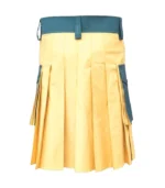 Buy Green & Yellow Hybrid kilt