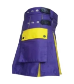 Blue & Yellow Hybrid Kilt