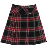 Black Stewart Tartan Skirt