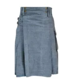 Buy Sky Blue Denim Kilt