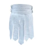 Buy White Warrior Leather Kilt