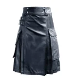 Custom Handmade Real Leather Kilt