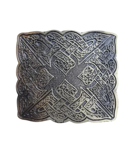 Custom Made Antique Finish Kilt Belt Buckle