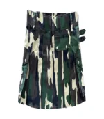 Custom Made High Quality Camo Utility Kilt