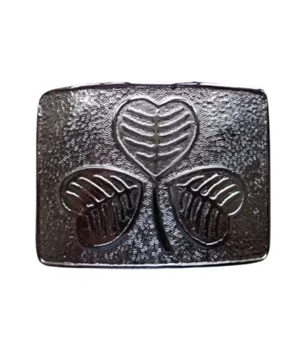 Custom Made Shamrock Kilt Belt Buckle