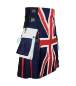 Custom Made Traditional Scottish UK Flag Kilt