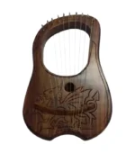 Dragon Style Rosewood 10 Strings Lyre Harp