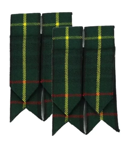 Gordon Tartan Kilt Flashes