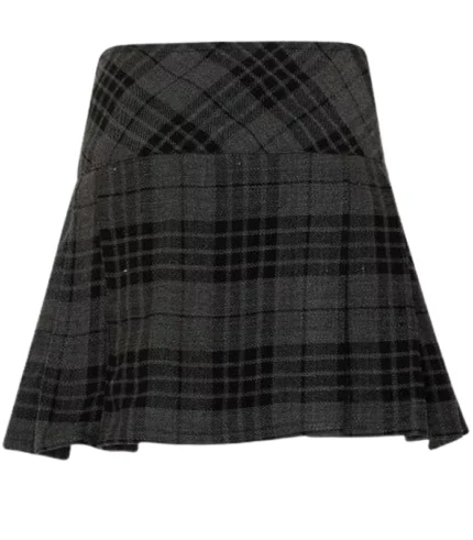 Hamilton Grey Tartan Skirt