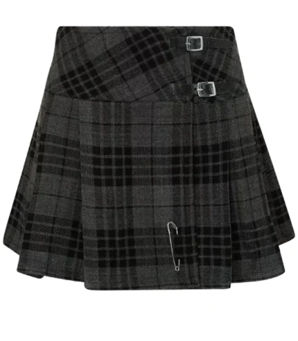 Hamilton Grey Tartan Skirt