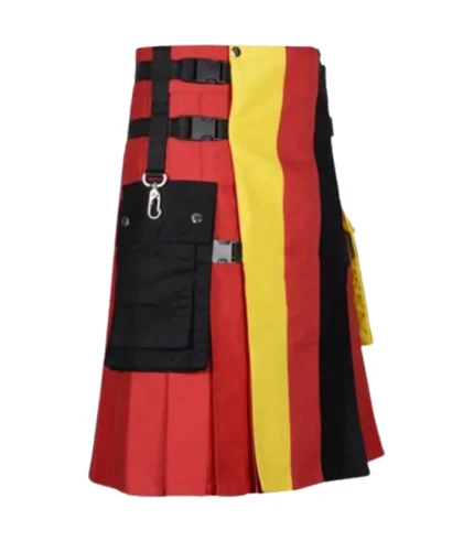 Handmade Scottish German Flag Kilt