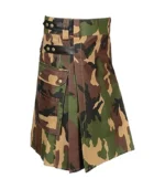 Multi Military Camouflage Tactical Kilt