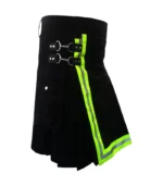 Premium Quality Black Firefighter kilt