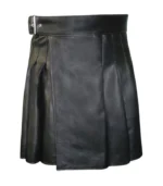 Premium Quality Black Leather Kilt