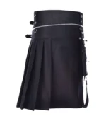 Premium Quality Black Utility Kilt