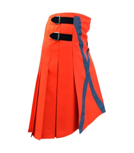 Premium Quality Stylish Red Firefighter kilt