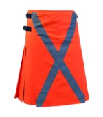 Premium Quality Stylish Red Firefighter kilt