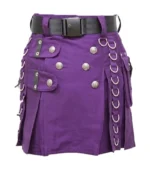 Purple Women Utility Kilt