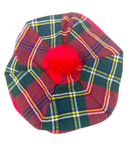 Royal Stewart Tartan Tam O Shanter Hat