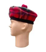 Royal Stewart Tartan Tam O Shanter Hat