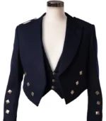 Scottish Prince Charlie Jacket With Three Button Vest