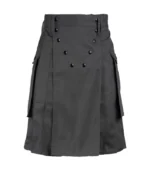 Spartan Grey Stylish Utility Kilt