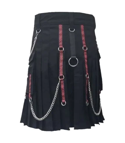 Standard Black Utility Kilt