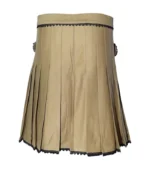 Stylish Brown Women Utility Kilt