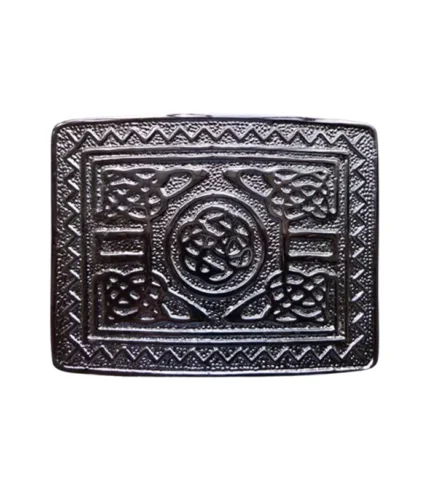 Swirl Designe Kilt Belt Buckle