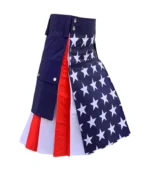 Traditional Scottish American Flag Kilt