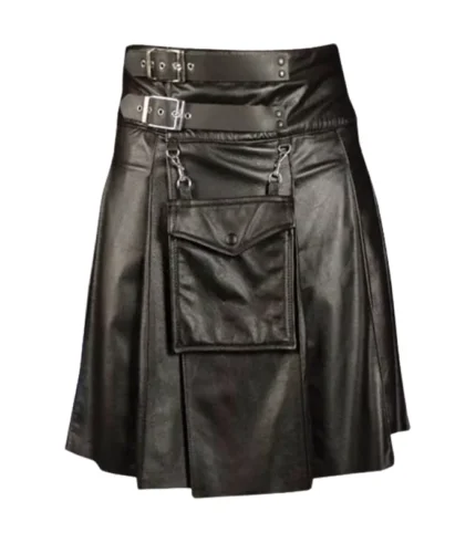 Traditional Standard Scottish Leather Utility Kilt